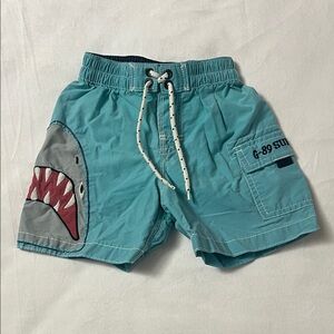 GAP | Toddler Swim Shorts - Navy and Light Blue | 18-24M